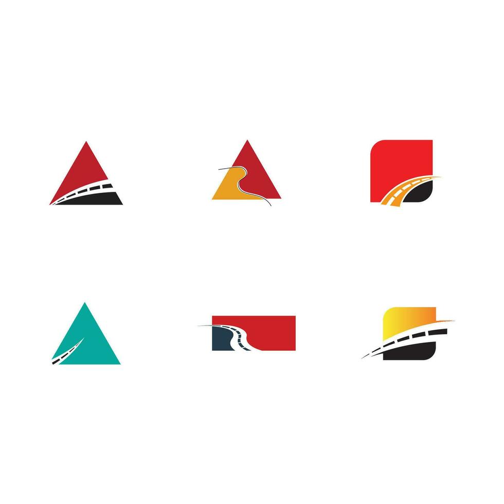 snelweg logo element vector