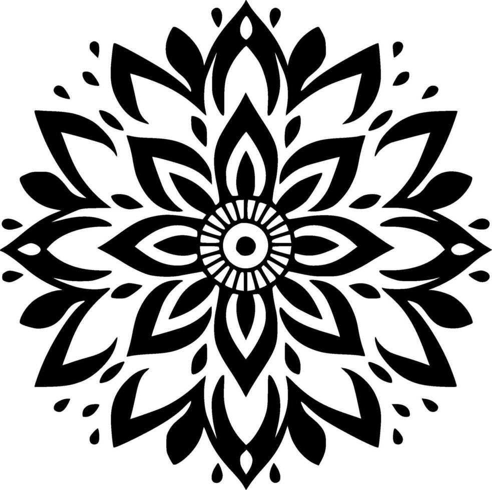 mandala - hoog kwaliteit vector logo - vector illustratie ideaal voor t-shirt grafisch