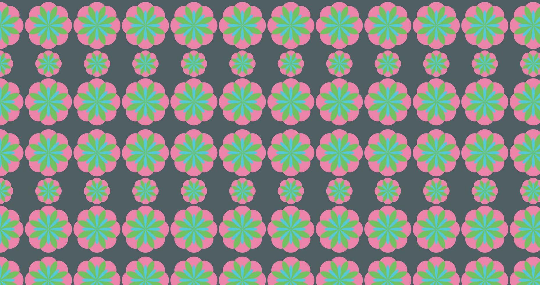 hand- getrokken abstract ditsy bloemen naadloos patroon. herhalen bloemen vector patroon. ditsy afdrukken in haveloos chique calico.