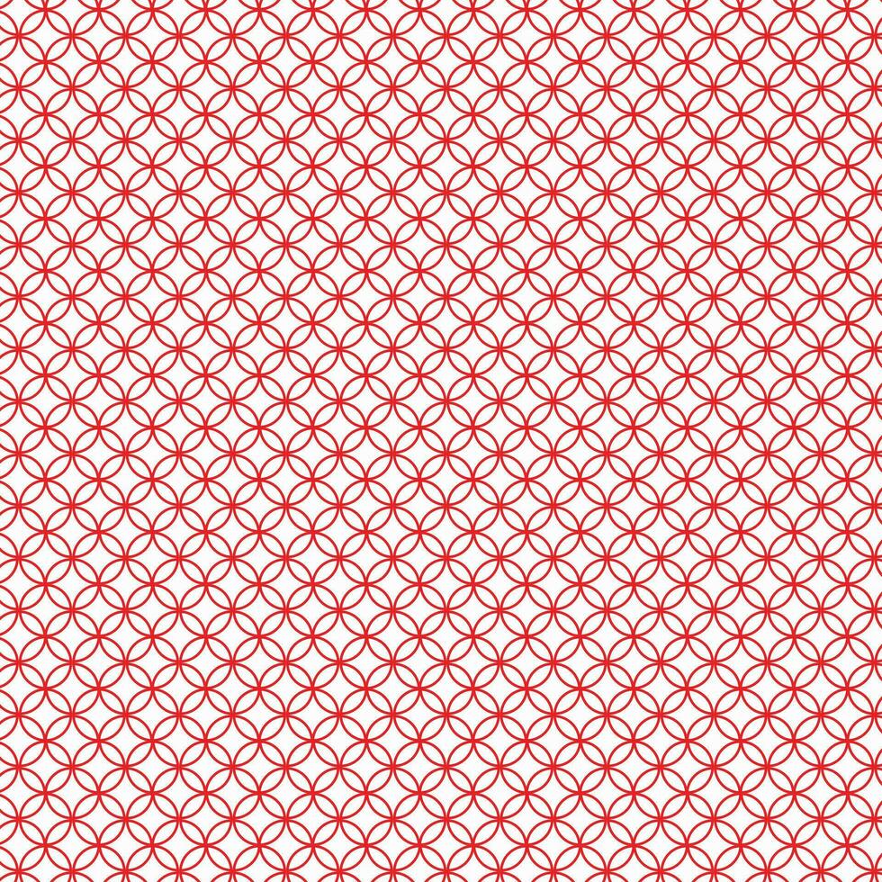 abstract rood bloem patroon met wit achtergrond vector