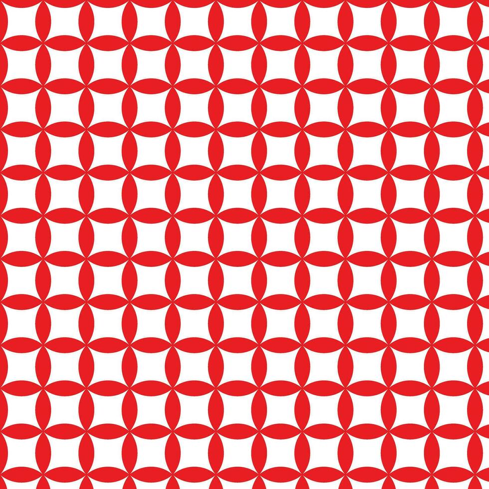 abstract meetkundig rood bloem patroon kunst perfect voor achtergrond, behang. vector