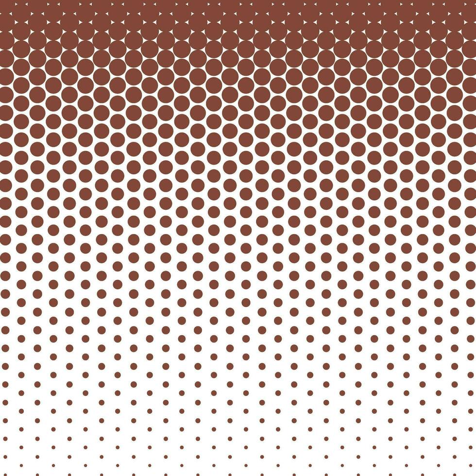 abstract meetkundig bruin punt halftone patroon perfect voor achtergrond, behang vector