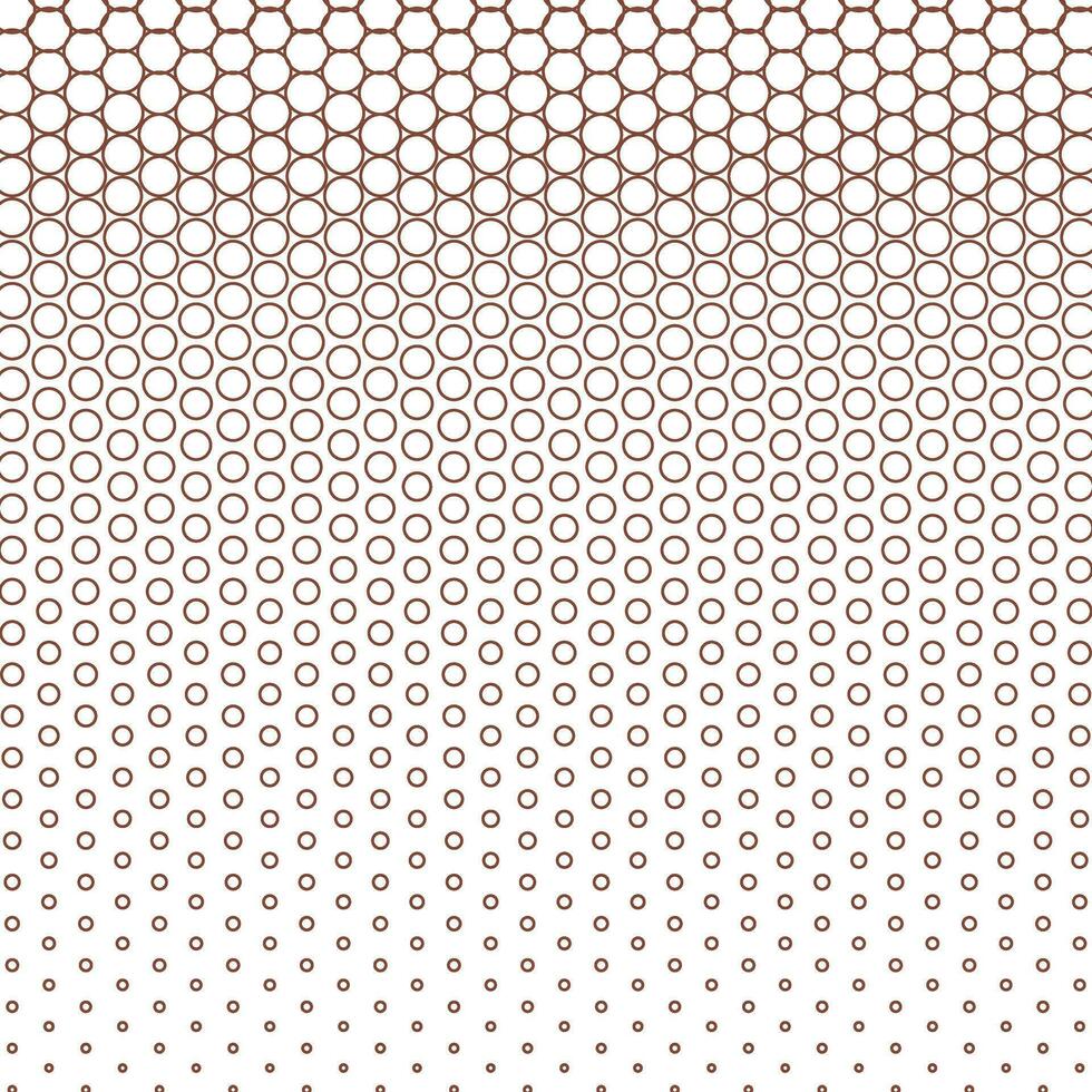 abstract meetkundig bruin beroerte punt halftone patroon perfect voor achtergrond, behang vector
