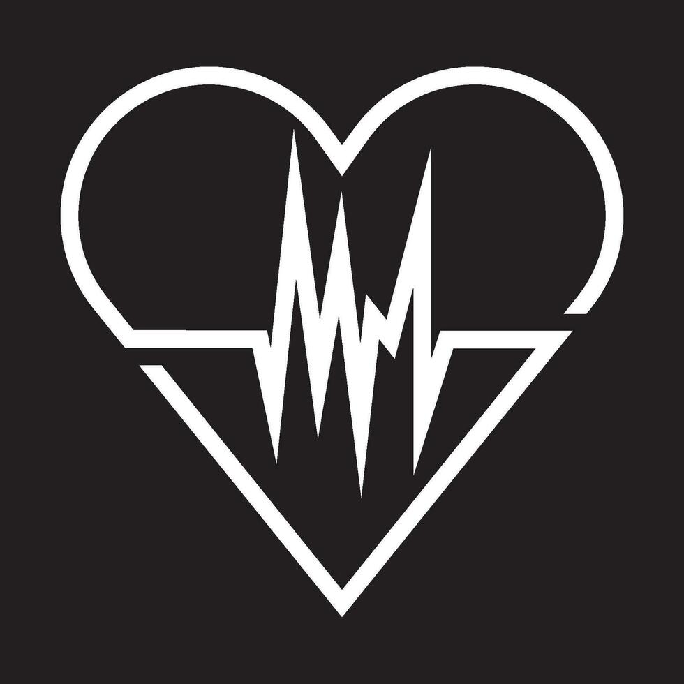 kunst ontwerp Gezondheid hartslag medisch pulse vector sjabloon