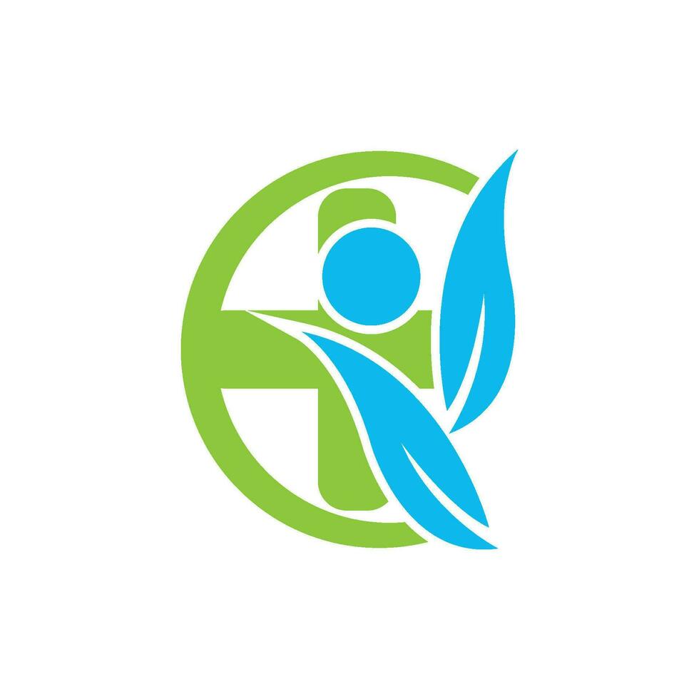 medisch zorg logo.vector illustratie ontwerp sjabloon. vector