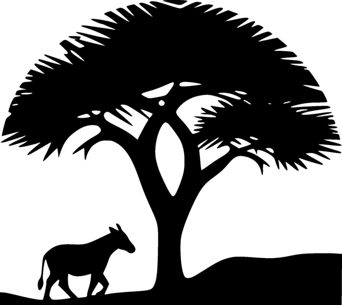 Afrika - hoog kwaliteit vector logo - vector illustratie ideaal voor t-shirt grafisch