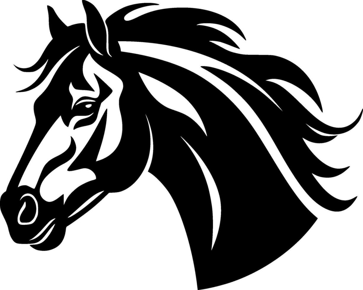 paard - hoog kwaliteit vector logo - vector illustratie ideaal voor t-shirt grafisch