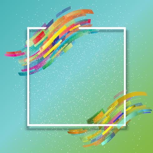 Abstract frame achtergrond vector