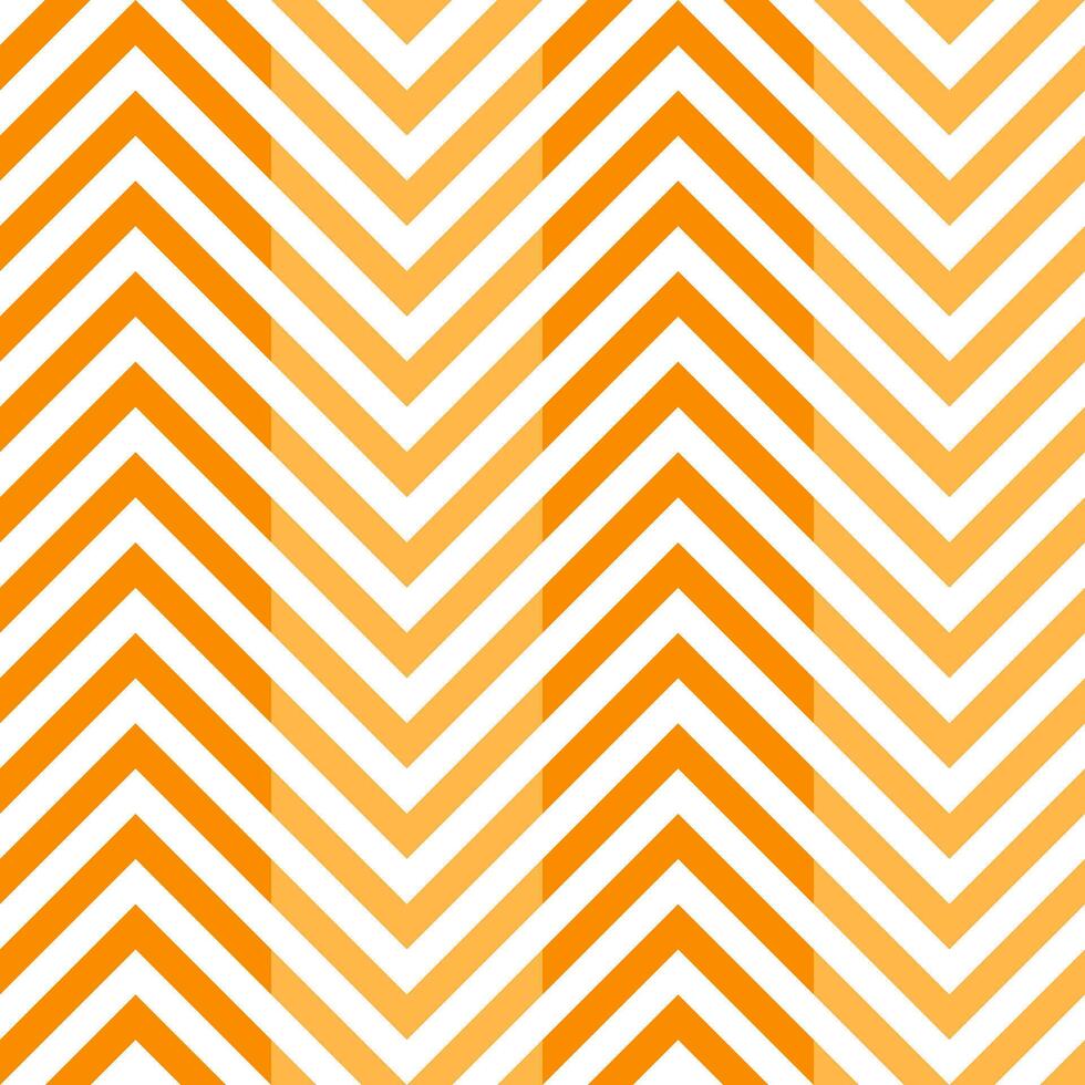oranje zigzag patroon. zigzag lijn patroon. zigzag naadloos patroon. decoratief elementen, kleding, papier inpakken, badkamer tegels, muur tegels, achtergrond, achtergrond. vector
