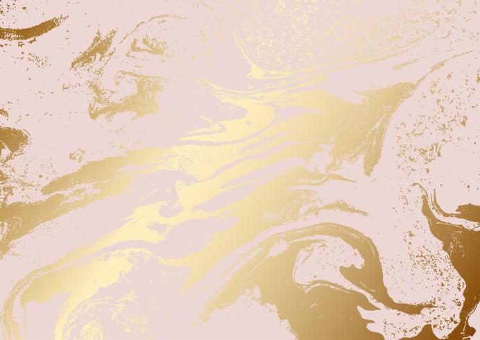 Metaalrose gouden abstracte textuur vector