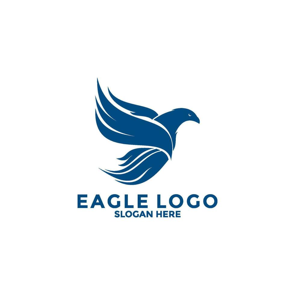 adelaar vogel logo vector sjabloon. adelaar logo icoon, bedrijf logo concept