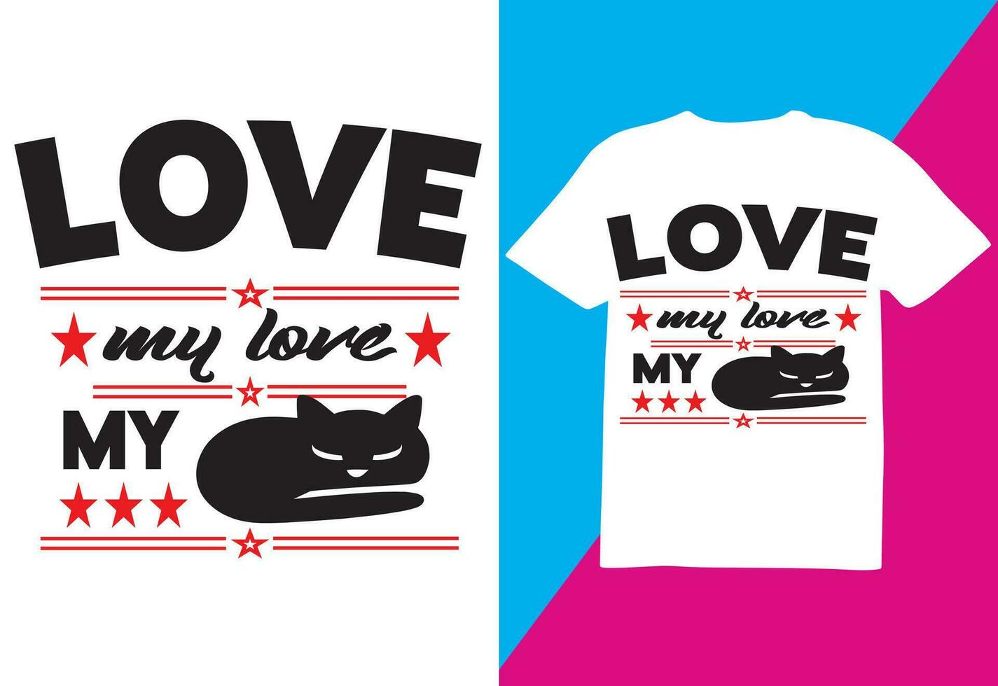 het beste kat, nieuw kat t-shirt ontwerp kat vector