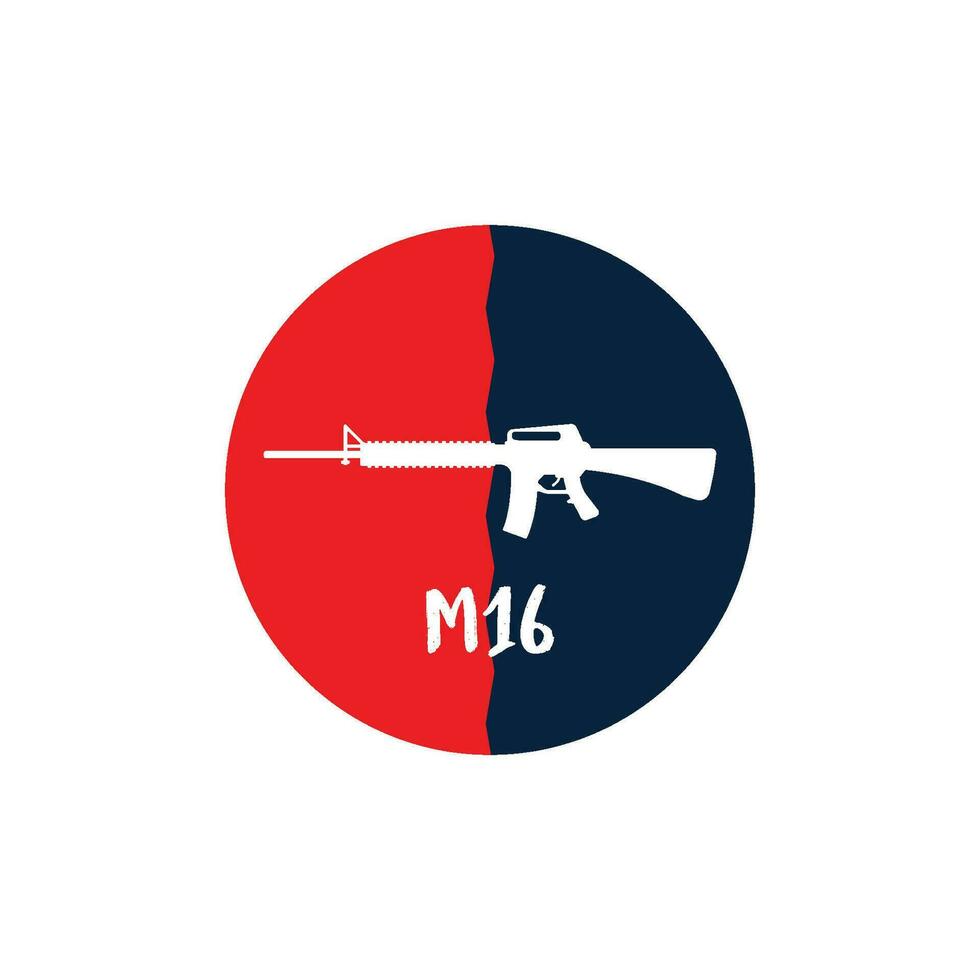 m16 icoon vector