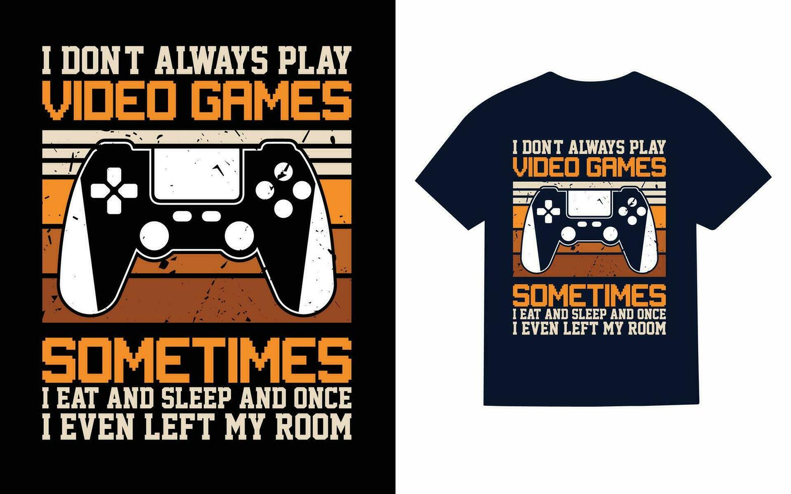 gaming t overhemd ontwerp, t overhemd vector