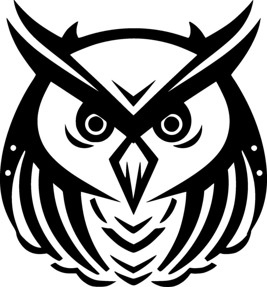uil - hoog kwaliteit vector logo - vector illustratie ideaal voor t-shirt grafisch