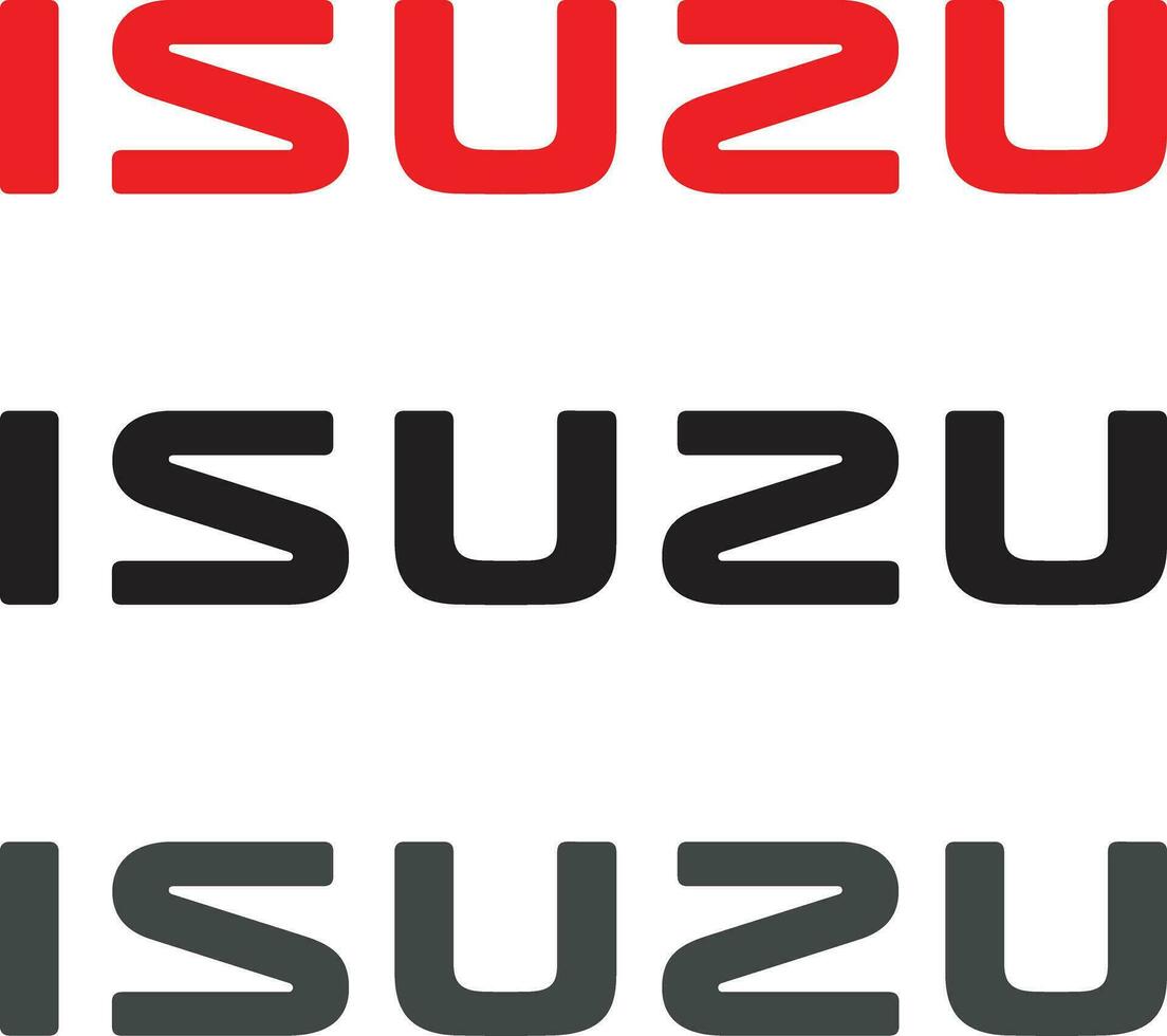 Ankara turkiye 19 juli 2023 isuzu auto merk logo merk vector