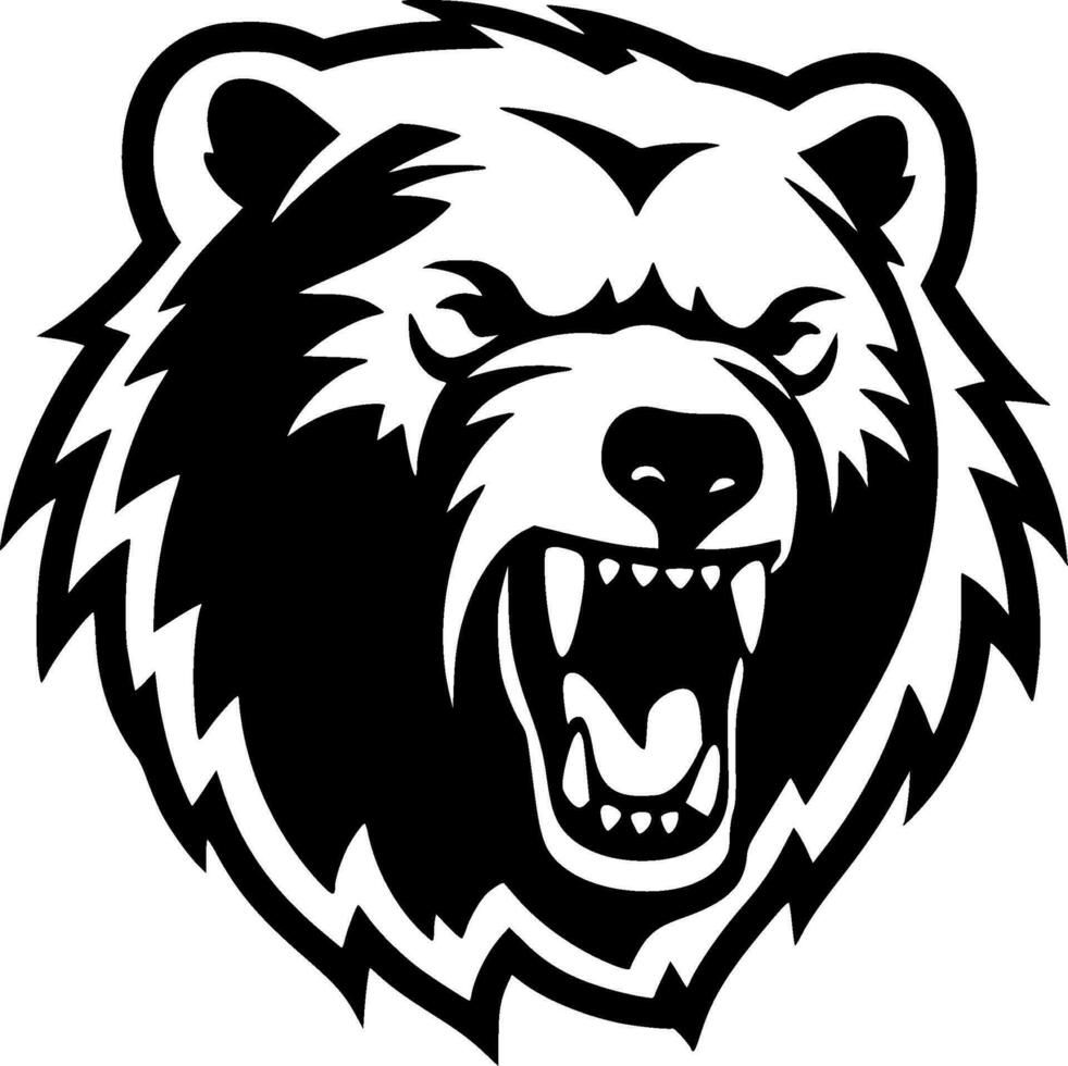 beer, zwart en wit vector illustratie