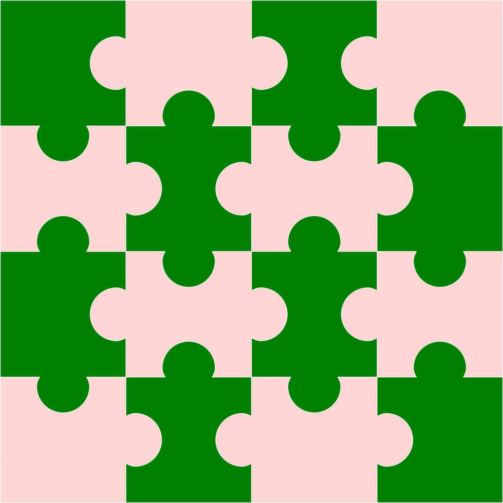 abstract achtergrond met puzzel stukken vector
