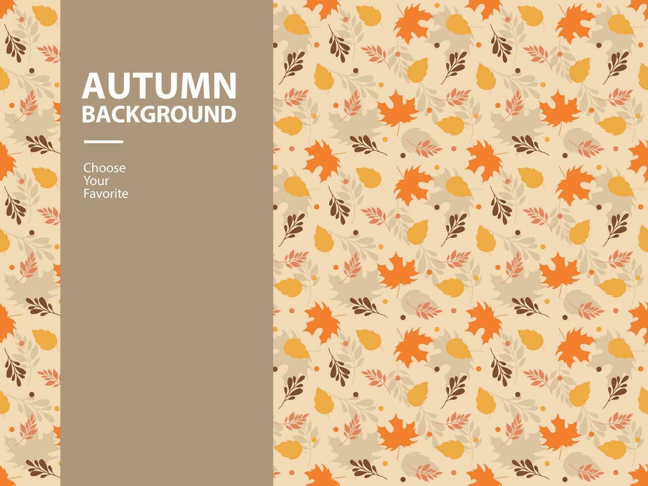 herfst vector behang patroon naadloos element bloemen backdrop oogst blad kleding stof esdoorn- Canada
