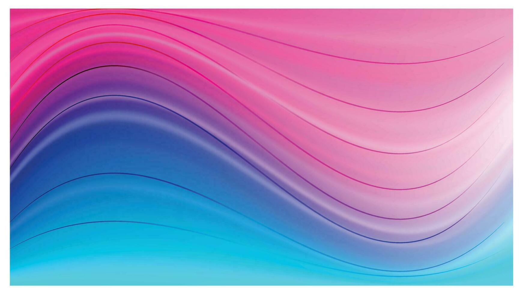 abstract helling achtergrond ontwerp met kleurrijk lijn effect. helder kleuren roze blauw wee grafisch creatief concept. vector