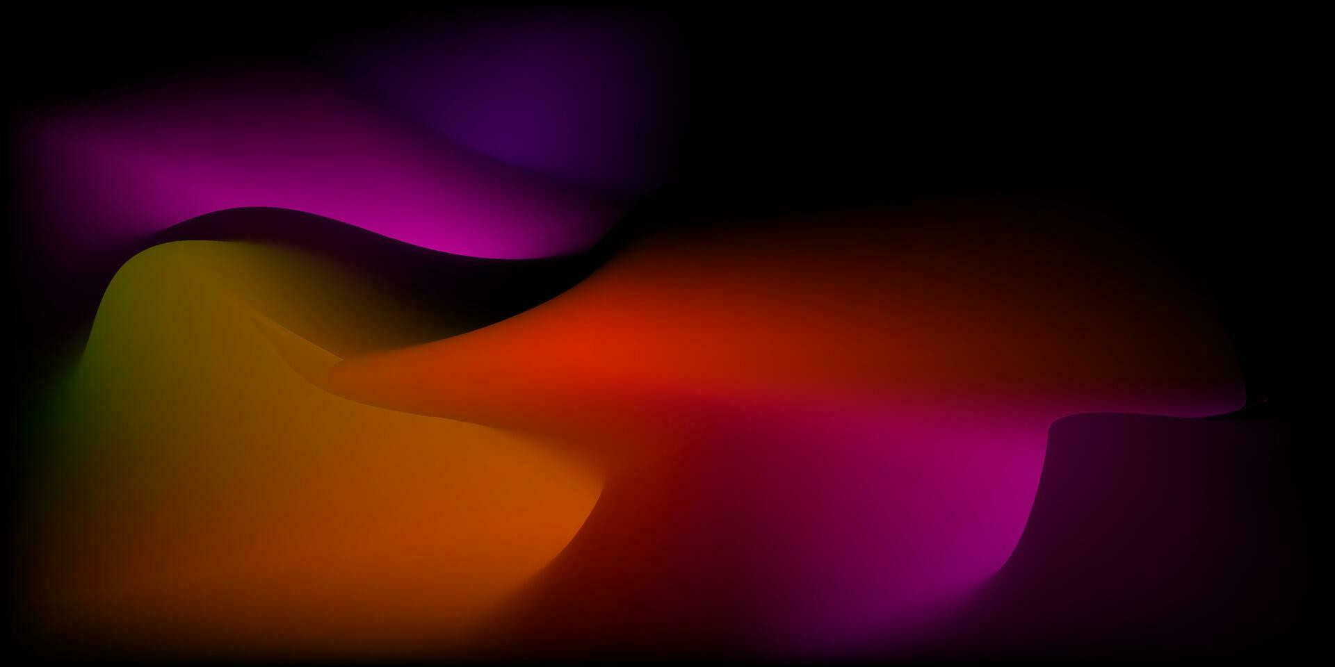 abstract achtergrond sjabloon ontwerp helder helling rood roze kleur Aan zwart vector