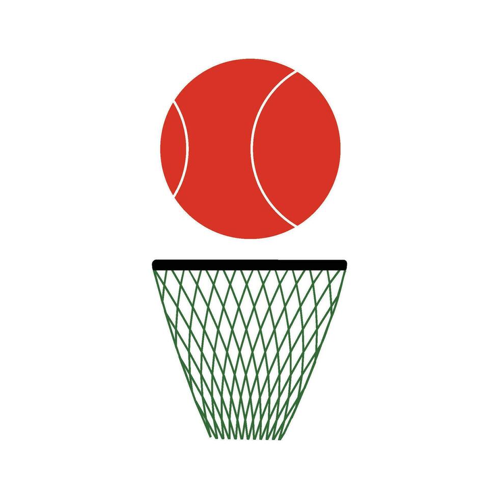 basketbal pictogram vector