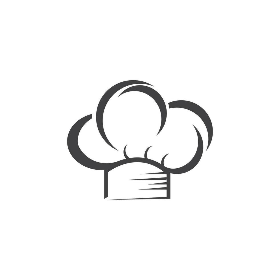 hoed chef icoon en symbool vector sjabloon