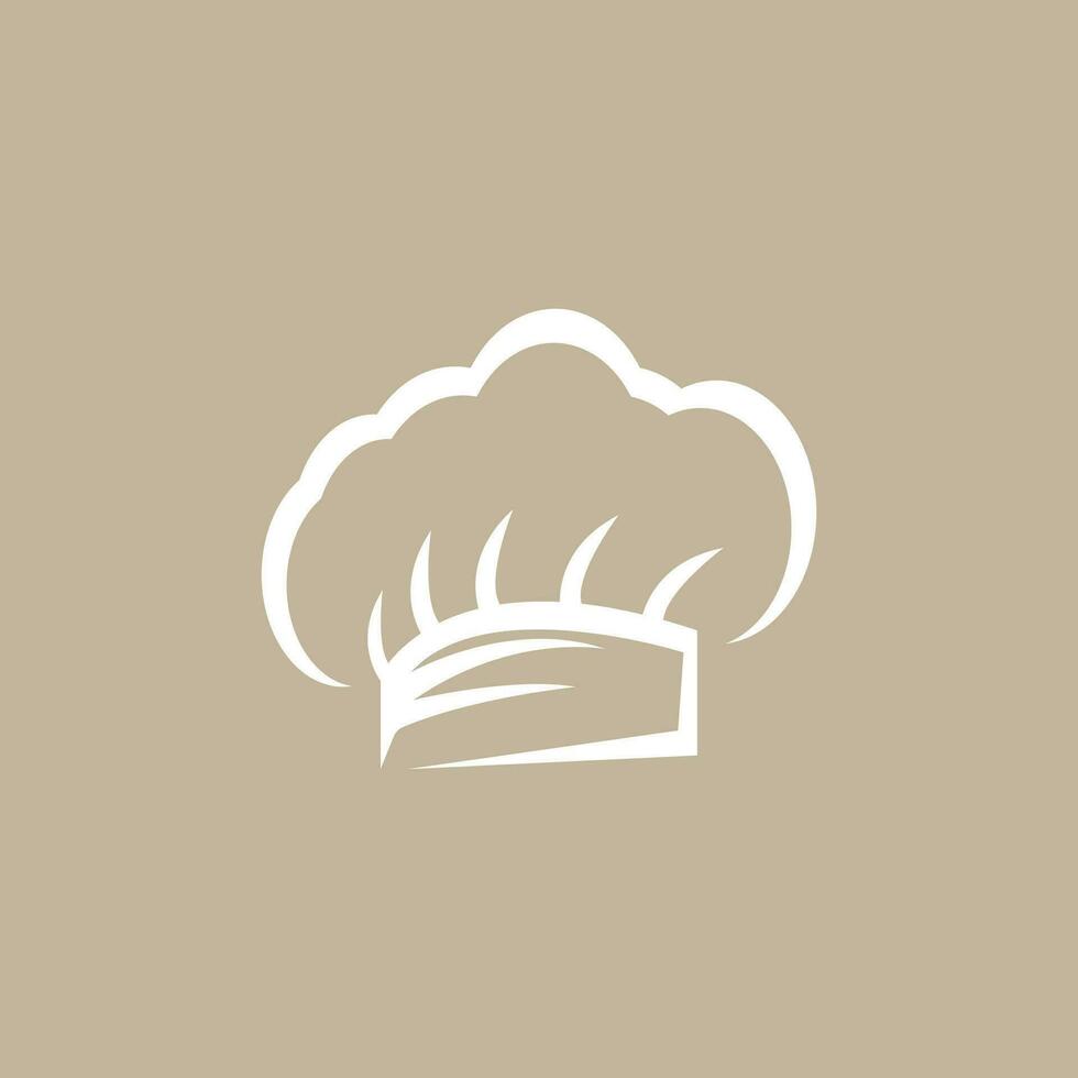 hoed chef icoon en symbool vector sjabloon