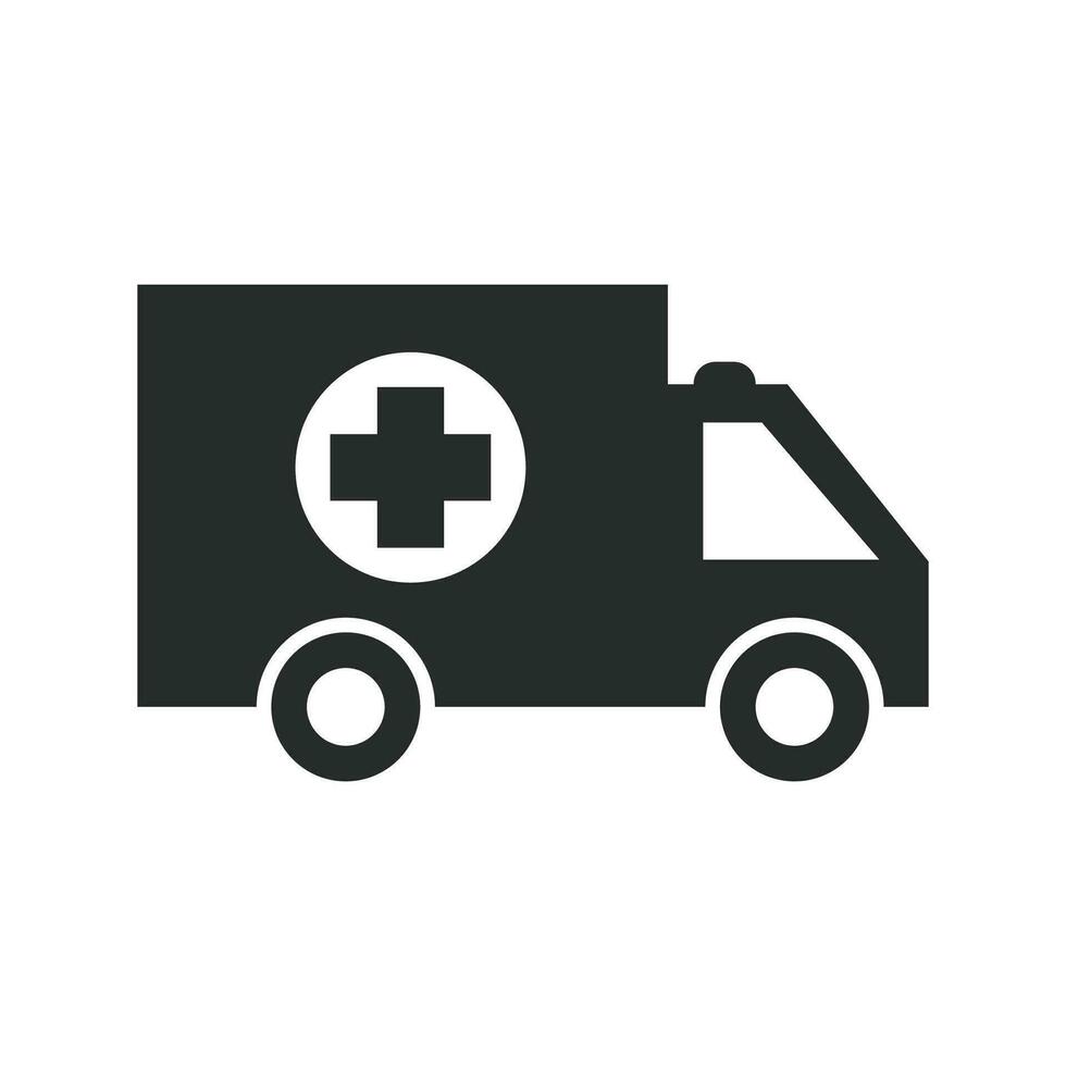 ambulance icoon grafisch vector ontwerp illustratie