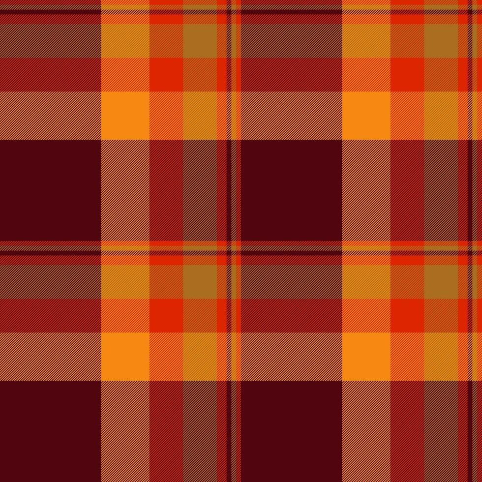 structuur vector controleren van kleding stof Schotse ruit achtergrond met een plaid patroon textiel naadloos.