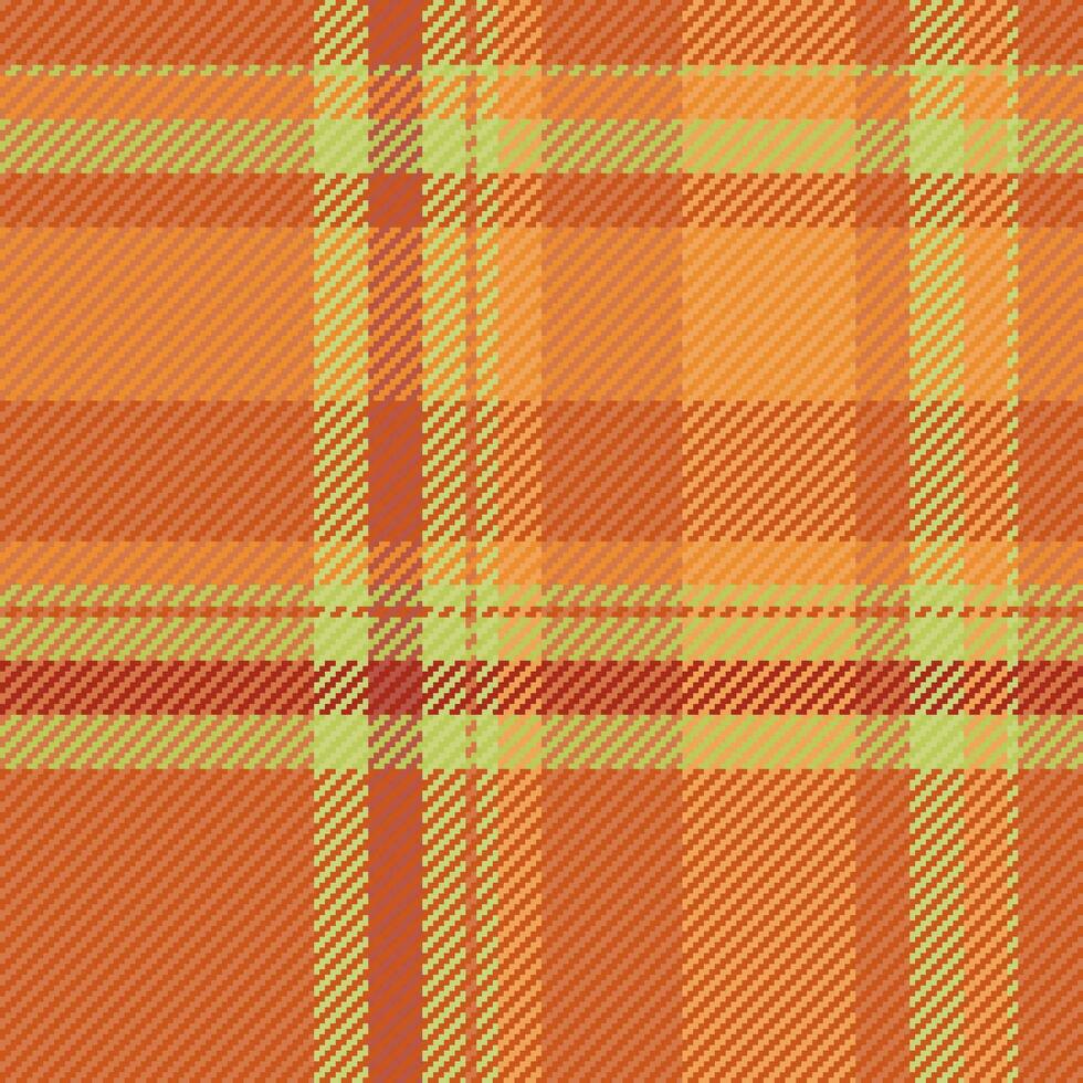 plaid structuur achtergrond van controleren Schotse ruit textiel met een kleding stof vector patroon naadloos.