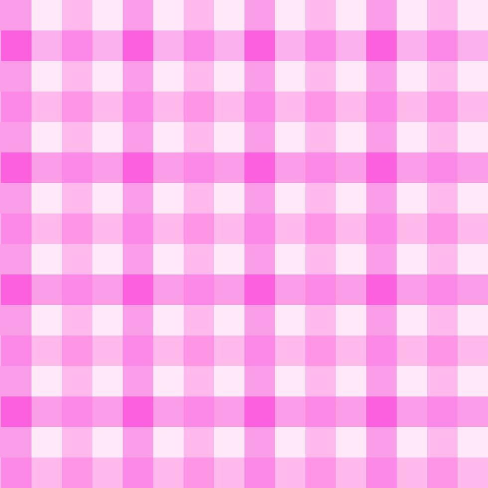 roze toon van katoenen stof patroon. voor plaid, tafelkleed, kleden, shirt, jurk, papier, beddengoed, deken, dekbed, textiel producten. vector naadloos ontwerp. concept van cowboy, land, keuken, valentijn.