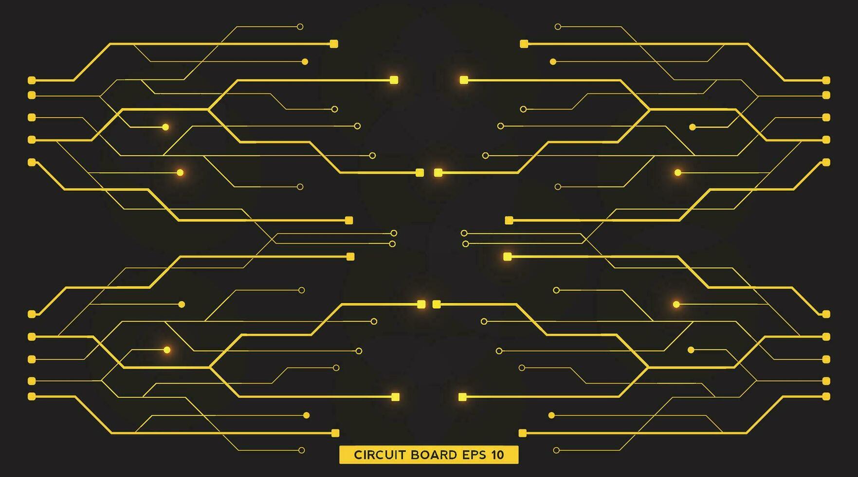 stroomkring bord technologie achtergrond. toekomst elektronica tech concept. beweging. vector illustratie element