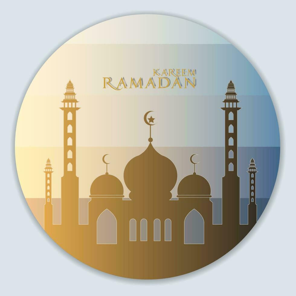 ramadan kareem achtergrond vector