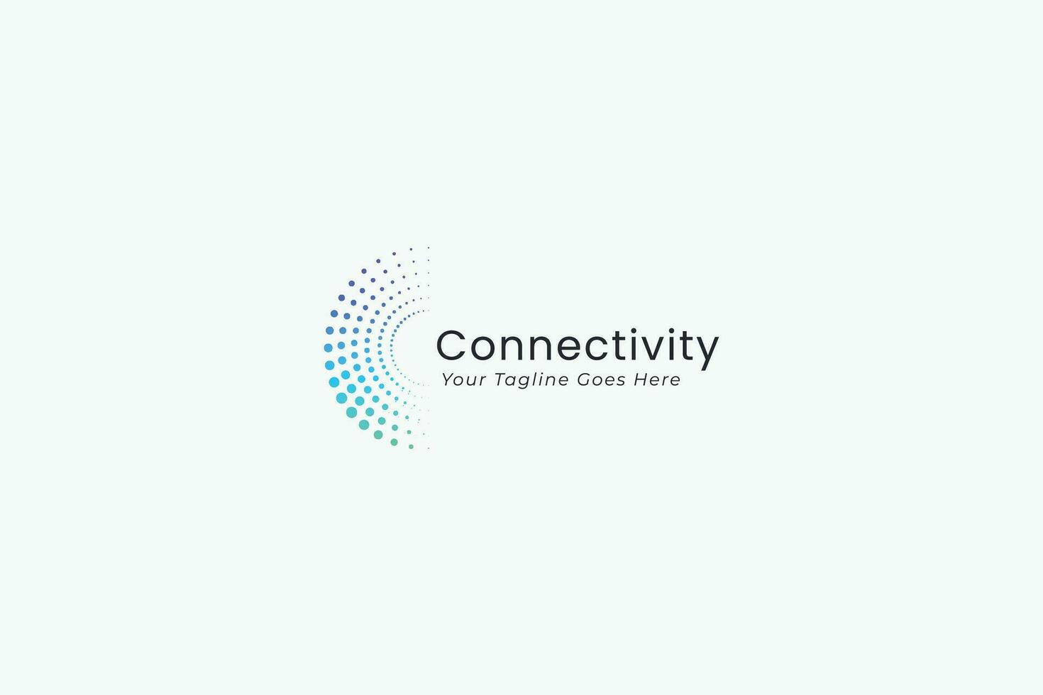 connectiviteit logo bedrijf globaal technologie en netwerk vector