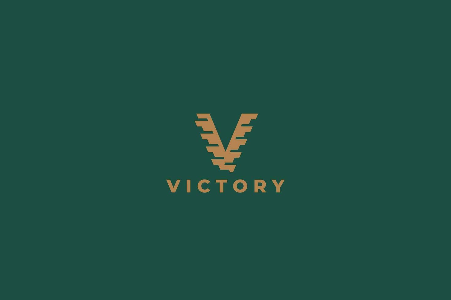 v logo brief uniek lettertype goud luxe wijnoogst vector