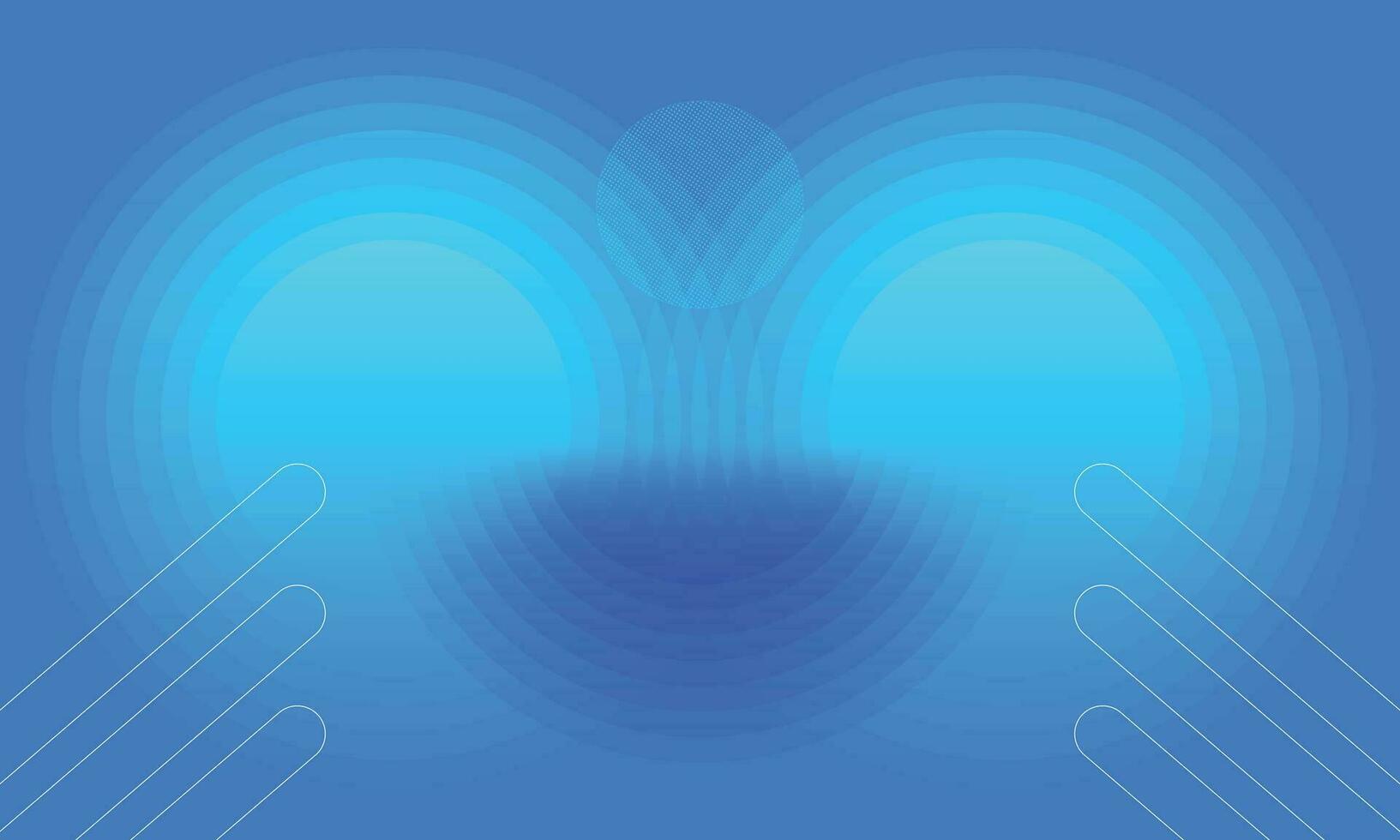 abstract achtergrond vloeistof meetkundig samenstelling radio frequentie en lequid met kleuren helling vormen 3d cirkel schaduw patroon vector