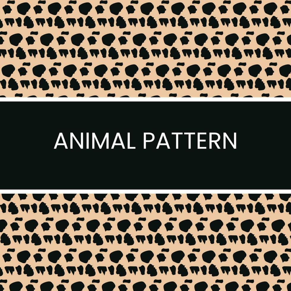 dier patroon ontwerp afdrukken item vector