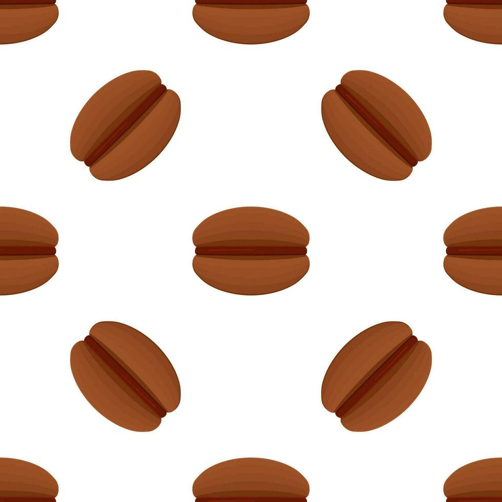 patroon eigengemaakt koekje verschillend smaak in gebakje biscuit vector