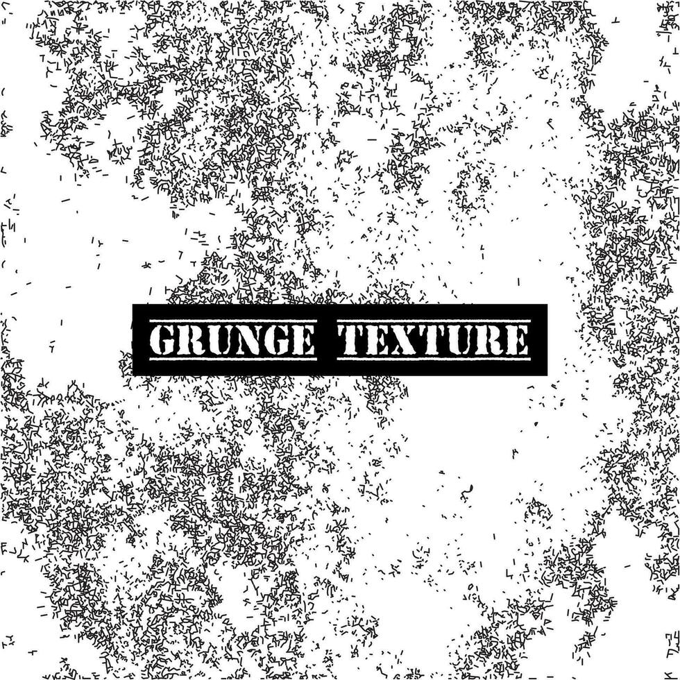 zwart en wit grunge textuur. grunge texturen illustratie achtergrond. stof overlappen. vector