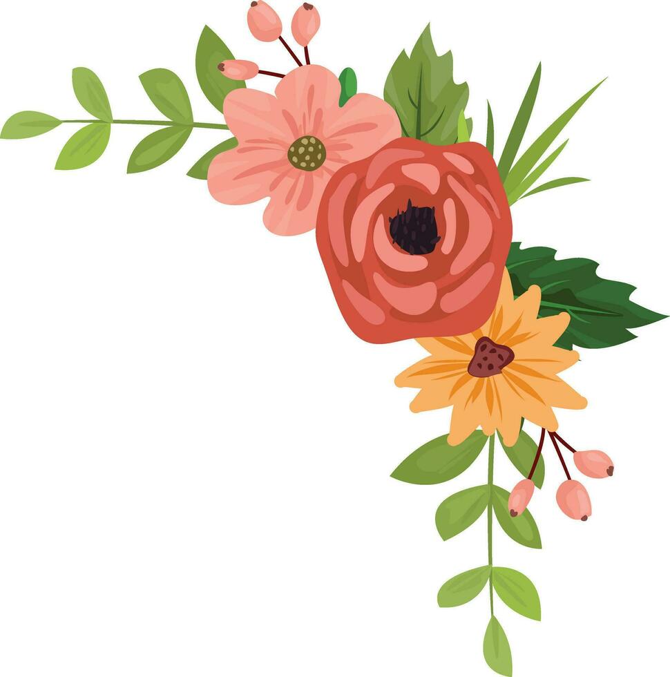 wilde bloemen boeket clip art, wilde bloemen boeket illustratie, platteland grens, kruiden krans klem kunst, bruiloft uitnodiging, groet kaart vector