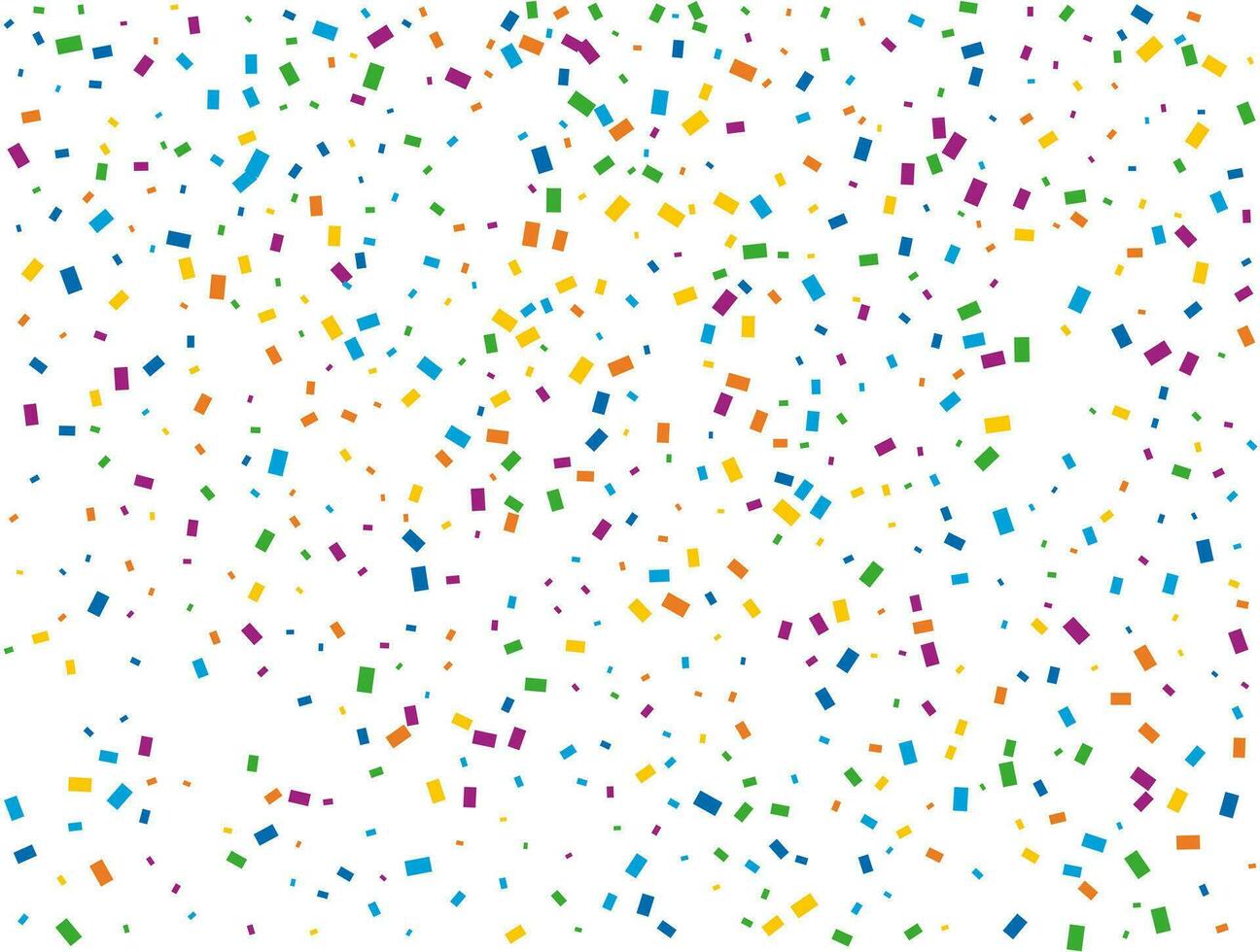 vakantie rechthoekig confetti. licht regenboog schitteren confetti achtergrond. gekleurde feestelijk textuur. vector