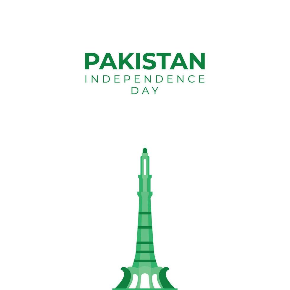 gelukkig Pakistan dag poster ontwerp vector Sjablonen