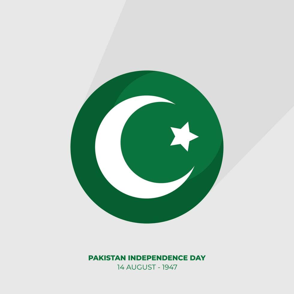 gelukkig Pakistan dag poster ontwerp vector Sjablonen