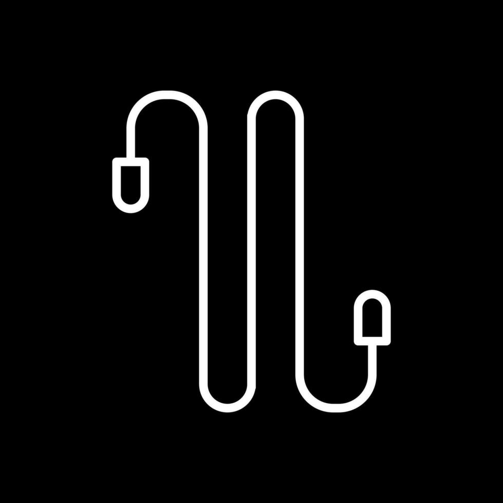 overspringen touw vector icoon ontwerp
