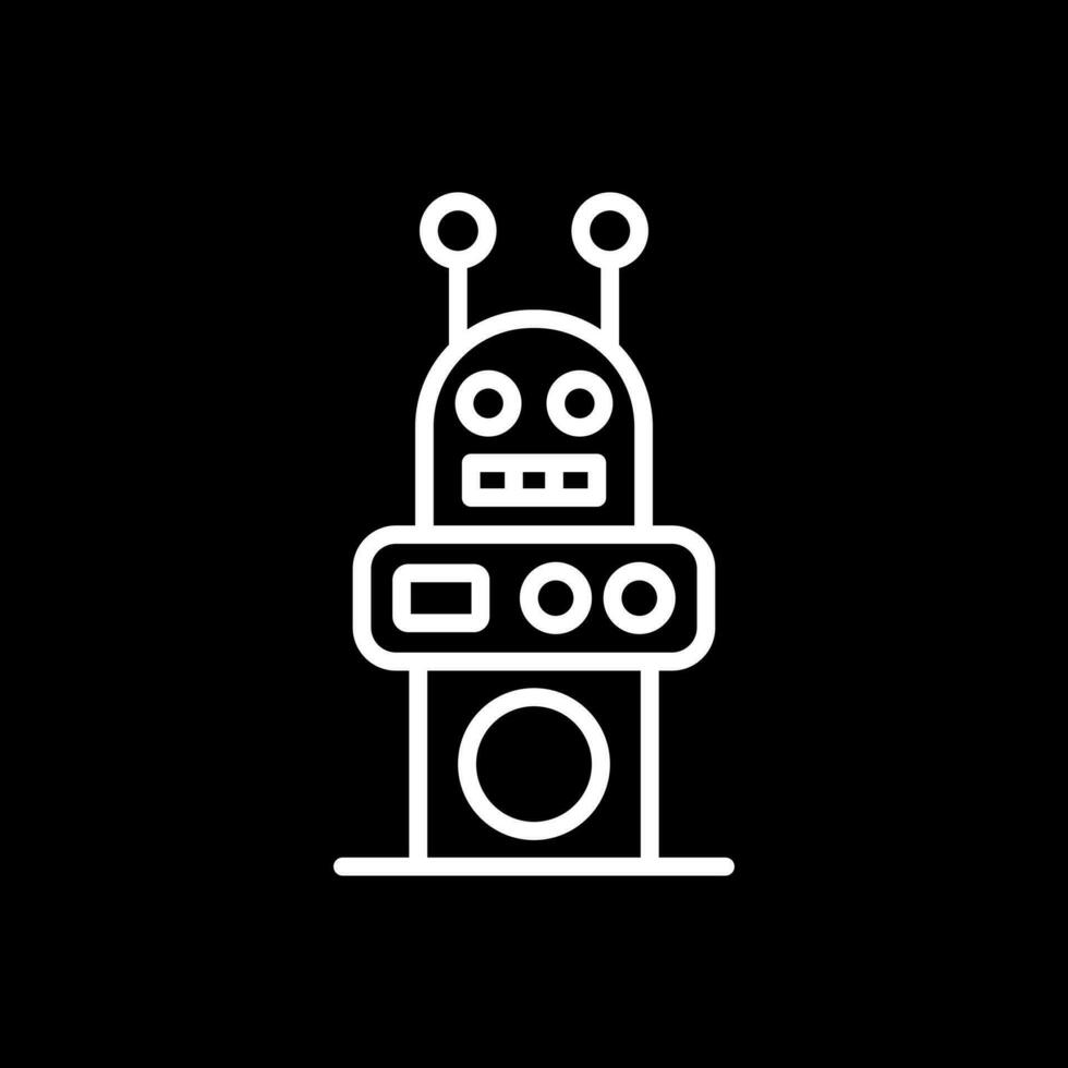 robot vector icoon ontwerp