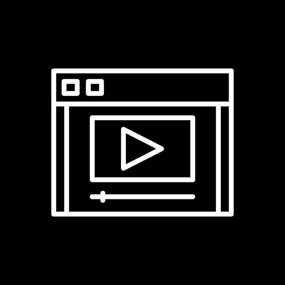 video stroom vector icoon ontwerp