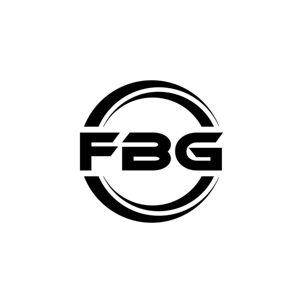 fbg logo ontwerp, inspiratie voor een uniek identiteit. modern elegantie en creatief ontwerp. watermerk uw succes met de opvallend deze logo. vector