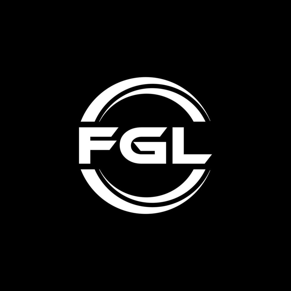 fgl logo ontwerp, inspiratie voor een uniek identiteit. modern elegantie en creatief ontwerp. watermerk uw succes met de opvallend deze logo. vector