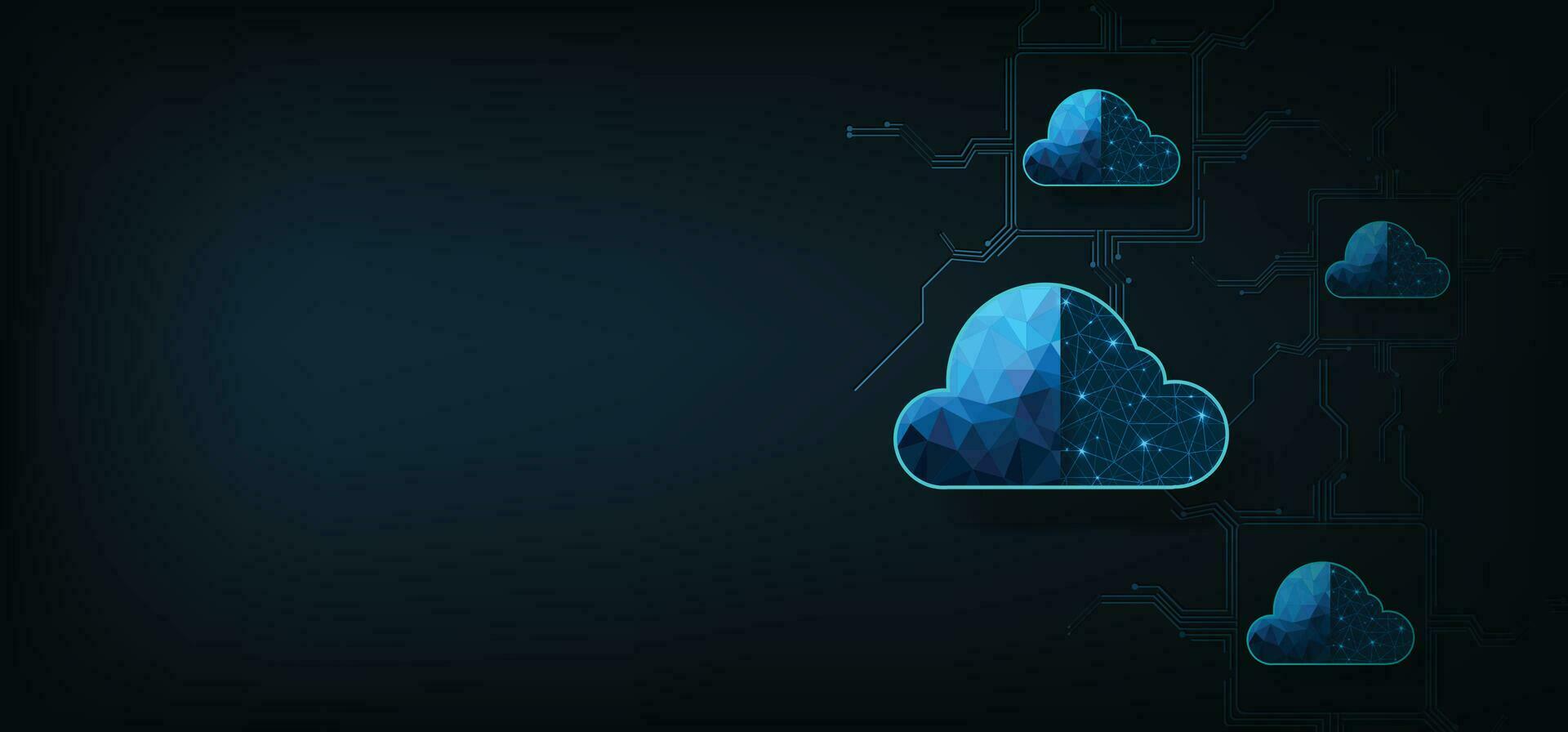 cloud computing-concept. vector